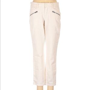 BDG Urban Outfitters Off White Cropped Jeans 25